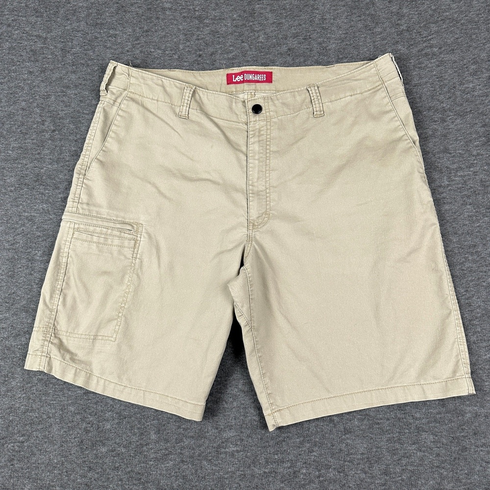 Lee‎ Dungarees Khaki Cargo Shorts Men's 38 Casual Summer Outdoors